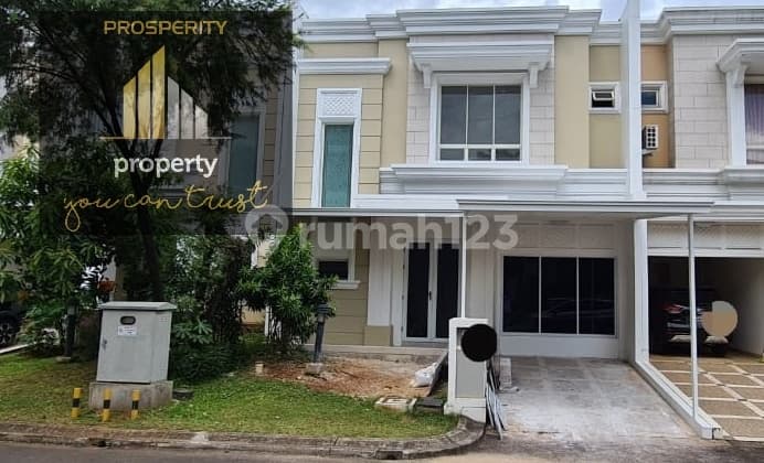 Dijual Rumah Bagus Full Furnish Monochrome Di Cluster Flamingo The Spring Gading Serpong
