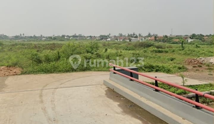 Affordable Land Suitable for Warehousing or Factory, Strategic Location in Sepatan Lebak Wangi, Tangerang