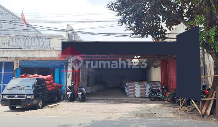 Gudang Jual Cocok untuk Bisnis & Penyimpanan Area Ramai Kota Lama Malang