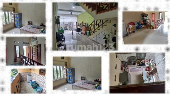 Dijual Rumah 2 Lantai Dalam Komple Asri , Nyaman & Sejuk Di Kavling Departemen Agama Bambu Apus Pamulang