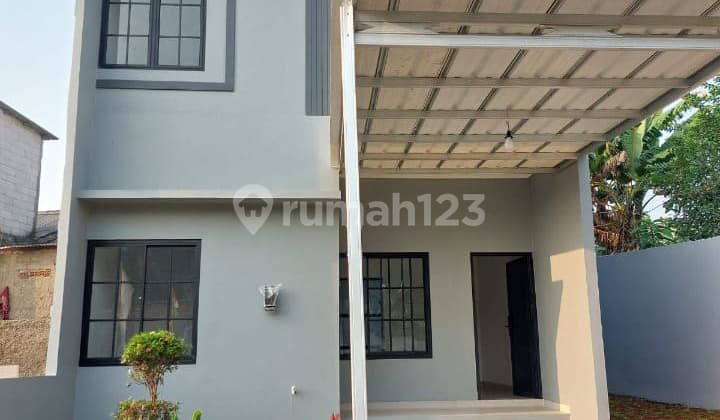 Di Jual Rumah Baru 2 Lantai Dalam Komplek yang Aman & Tenang di Perumahan Green Tamin Residence Cipayung Depok