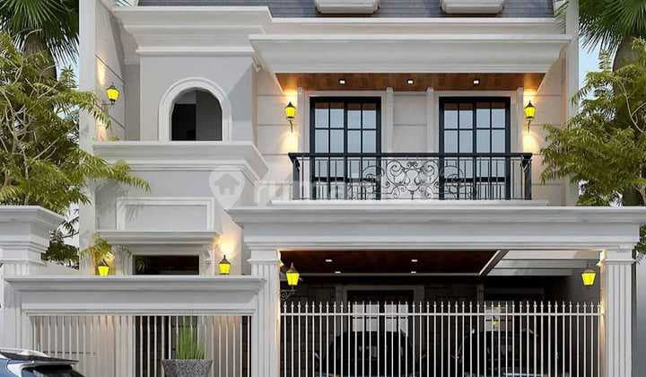 Rumah Impian American Classic di Tebet! Strategis Bebas Banjir