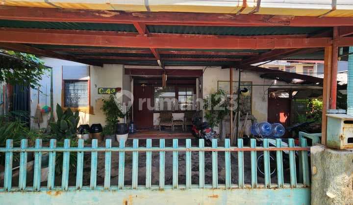 Rumah Hitung Tanah 2 Kavling di Griya Wartawan Cipinang Muara Jaktim