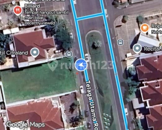 Dijual Tanah Lebar 20M Raya Bukit Golf Citraland