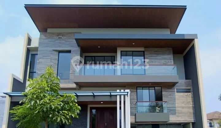 Dijual Rumah Baru 2½ Lantai Minimalis Modern Style High Spec Pakuwon Indah 15x25m