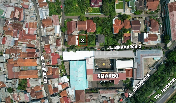 Tanah Kavling di Binamarga Belakang Smakbo Dekat Unpak
