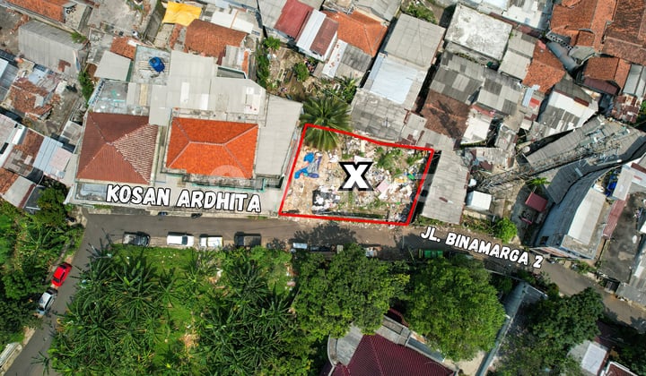 Tanah Kavling di Binamarga 2 Dekat Smakbo Dan Unpak