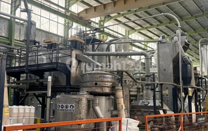 Pabrik Luas Padalarang Tanah Bangunan Mesin