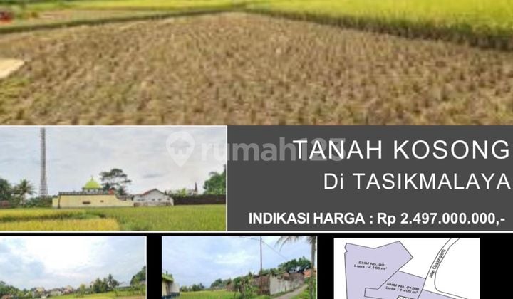 Murah Tanah Jl. Cikadongdong Singaparna Tasikmalaya