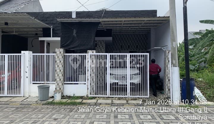 Dijual Murah Via Lelang Rumah di Griya Kebraon .Surabaya Barat