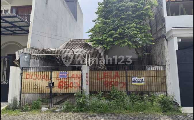 Dijual Murah Via Lelang Rumah Hitung Tanah di Kutisari Selatan Surabaya