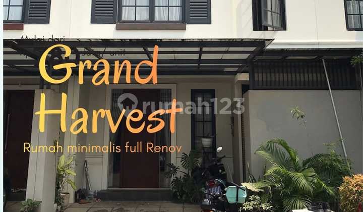 Dijual Rumah 2 Lantai Full Renovasi di Grand Harvest Surabaya Barat