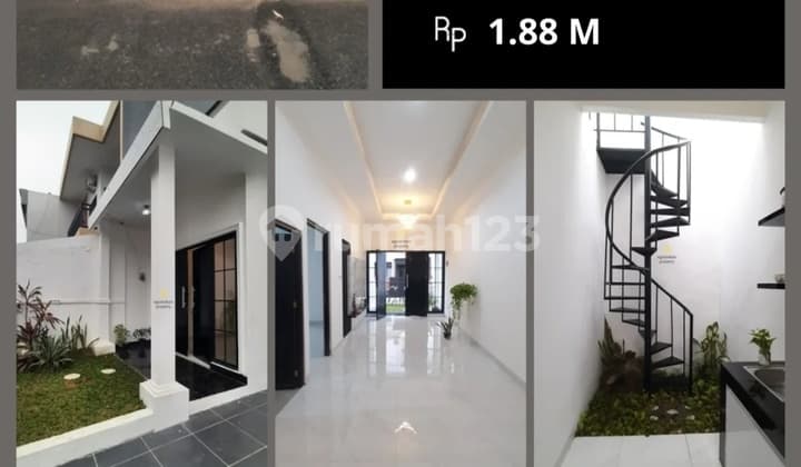 Beautiful 1-Story House in Griya Loka, Largest Land, Affordable, Includes Garden