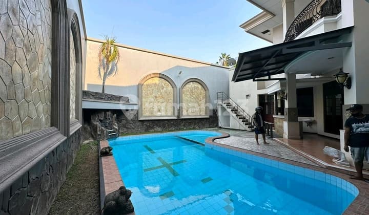 Satellite Residential Garden House Ready to Occupy with Swimming Pool West Surabaya