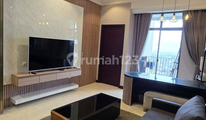 Apartemen Permata Hijau Suites 2 Kamar Tidur Furnished Bagus