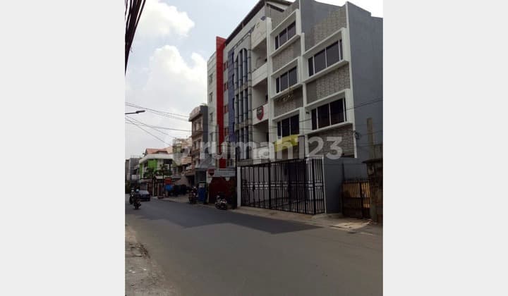 Dijual Ruko 4 Lantai Peruntukan Kantor + Hunian di Gunung Sahari Jakarta Pusat