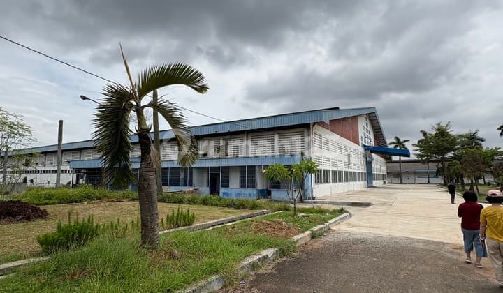 Lahan Luas Bonus Bangunan untuk Pabrik /Gudang di Kawasan Jatake Tangerang