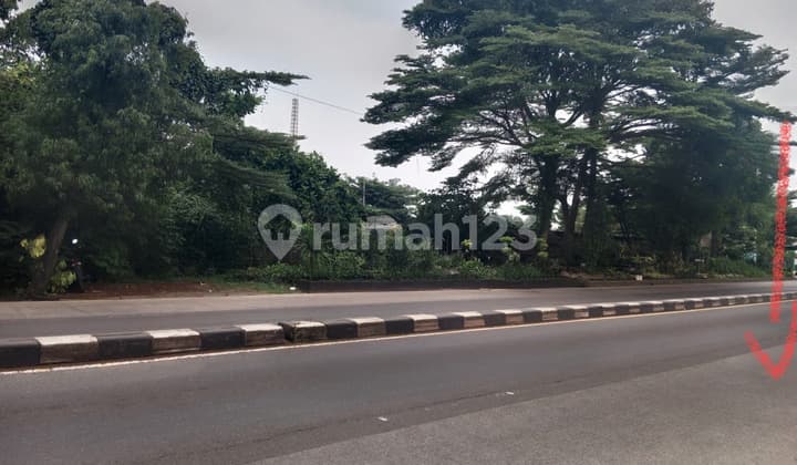 Dijual Kavling di Jalan Raya Parung Bogor - Strategis Dekat Tol Parung Bogor