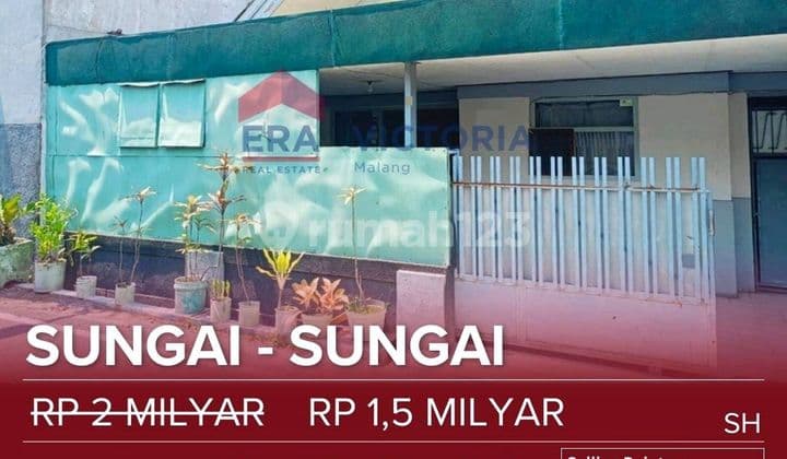Rumah 2 Bangunan Sebelahan Area Rampalcelaket Cocok untuk Kontarakan