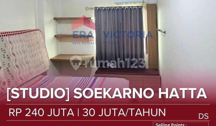 For Sale and For Rent: Apartment Unit at Soehat, Business, Culinary, and Campus Area.