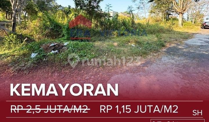 Tanah Jual Area Kedungkandang, Jalan Kemayoran Atas.