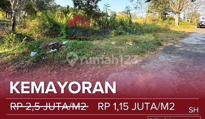 Tanah Jual Area Kedungkandang, Jalan Kemayoran Atas.