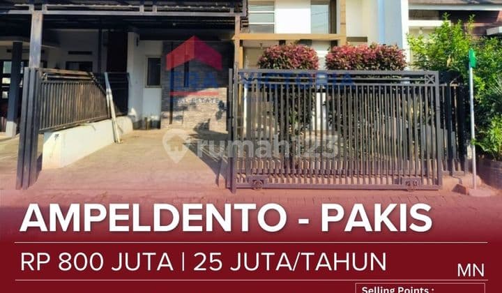 For Sale and For Rent In Griyandalem Ampeldento Housing Located on the Edge of the Main Road, Near the Airport and Pakis Toll Exit.