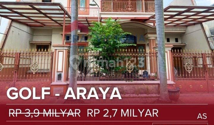 Rumah Cluster Graha Golf Araya, Harga Cukup Murahhh.