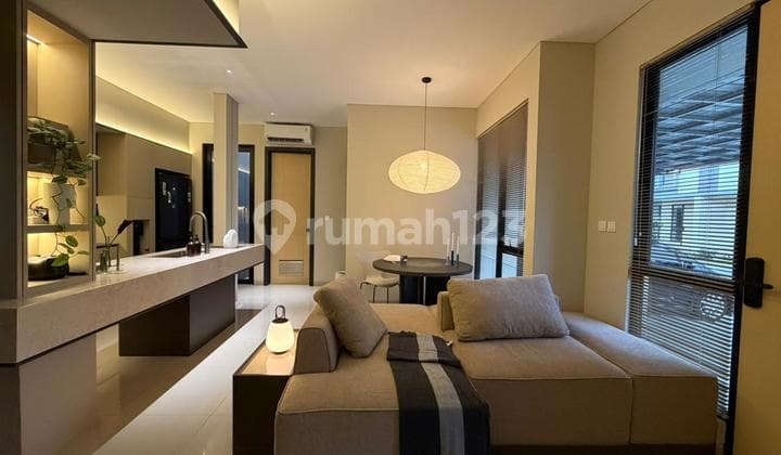 Rumah Corner Furnished Murah Rapi di Cluster Astha Suvarna Sutera