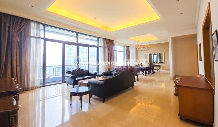 Apartemen Airlangga Ritz Carlton Mega Kuningan Semi Furnished