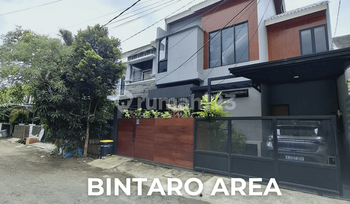 Rumah Baru Renovasi Total Dekat dengan Fasilitas Umum di Bintaro