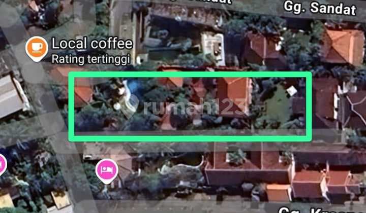 Di Jual Sebidang Tanah Bonus Bangunan Tdk di Hitung Kawasan Oberoi, Central Seminyak