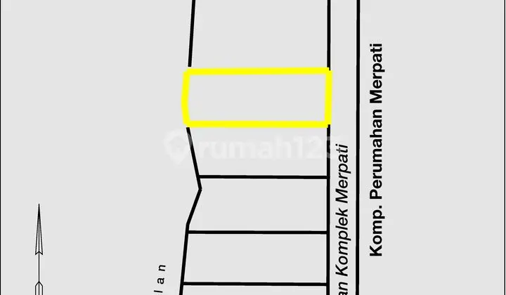 Kavling luas, akses mudah di perumahan kalideres