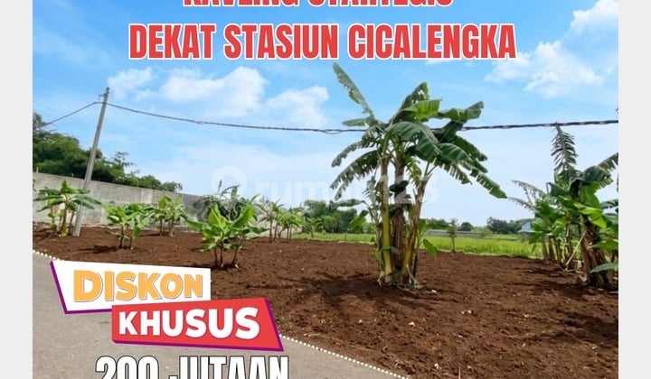 Tanah Kavling Cicalengka Harga Hemat, Lokasi Dekat Alun-Alun