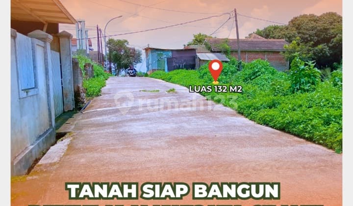 Tanah Siap Bangun Di Cipageran Cimahi Luas 100 an M2