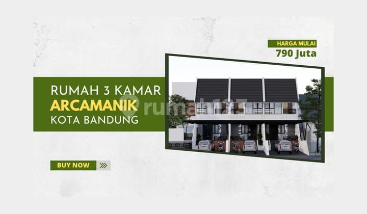 Rumah 3 Kamar Arcamanik Dekat Sport Jabar Arcamanik