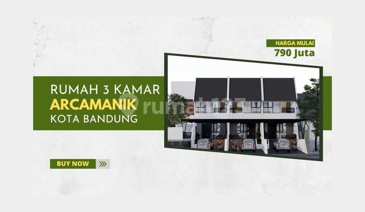 Rumah 3 Kamar Arcamanik Dekat Sport Jabar Arcamanik