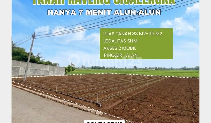 Dijual Tanah Murah Cicalengka! 7 Menit ke Alun-Alun, Harga Mulai 2 Jutaan
