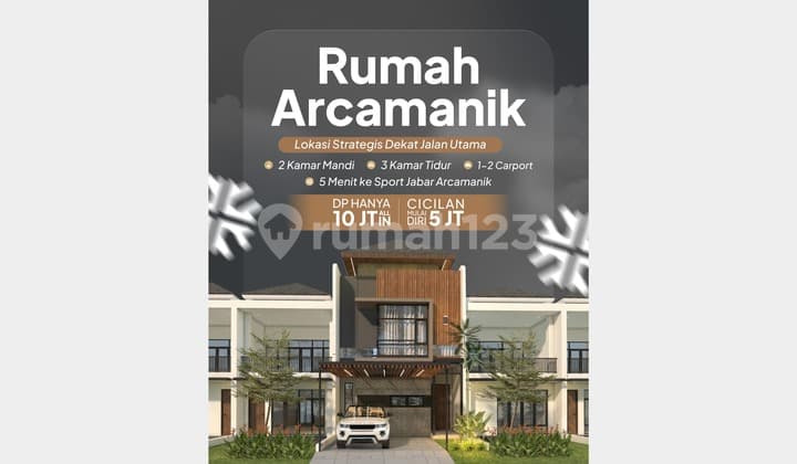 Rumah 3 Kamar Termurah di Arcamanik - Hanya 1 Unit Saja!