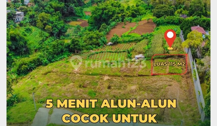 JUAL TANAH LUAS 100 METERAN LEGALITAS SHM SITEPLAN RAPI