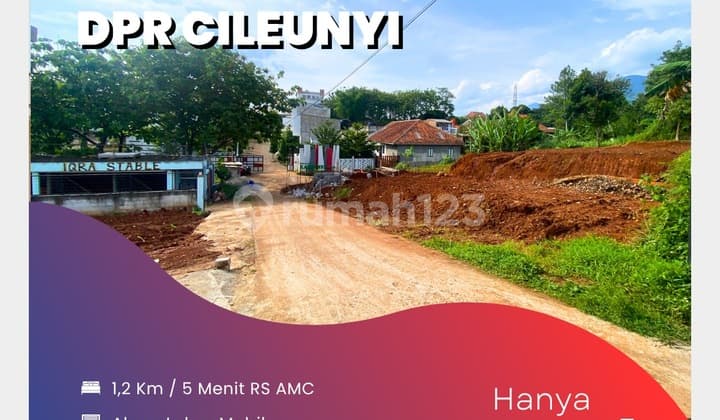 Sisa 1 Unit! Tanah Cileunyi Harga 2 Jutaan/M² - SHM Siap Bangun