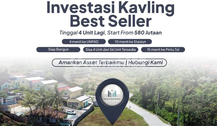 Buru Sekarang! Tanah Strategis Jatinangor Cocok Kosan, Sisa 3 Unit Lagi