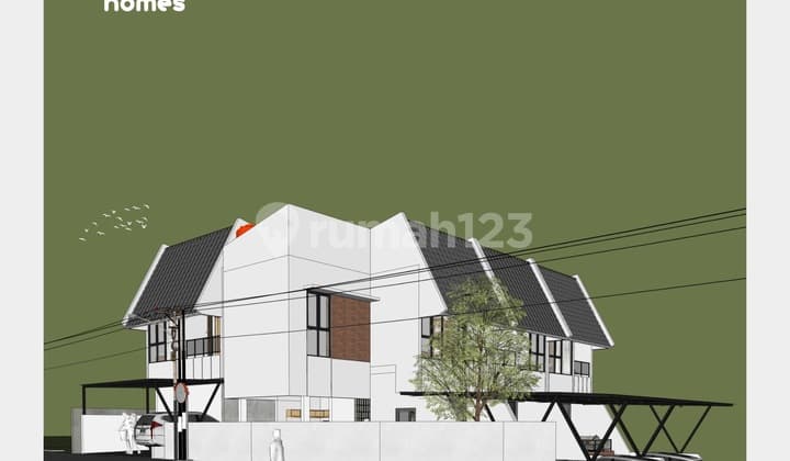 Jarang Ada! Rumah 3 Kamar Tidur di Mandalajati Bandung dengan Panorama Pegunungan