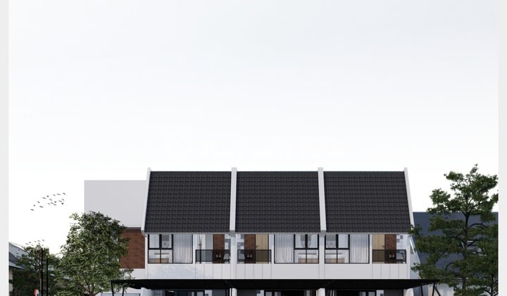 Rumah Modern Dekat Mall Ubertos