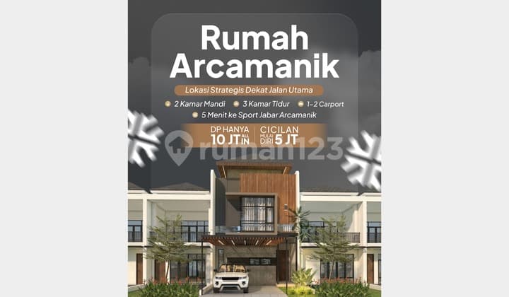 Rumah 3 Kamar Termurah di Arcamanik - Hanya 1 Unit Saja!