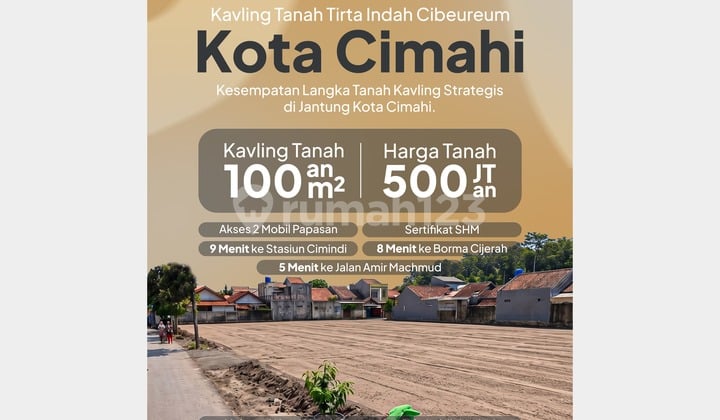 Southern Cimahi Cibeureum Coffee Garden Area 100 Square An M2 Land