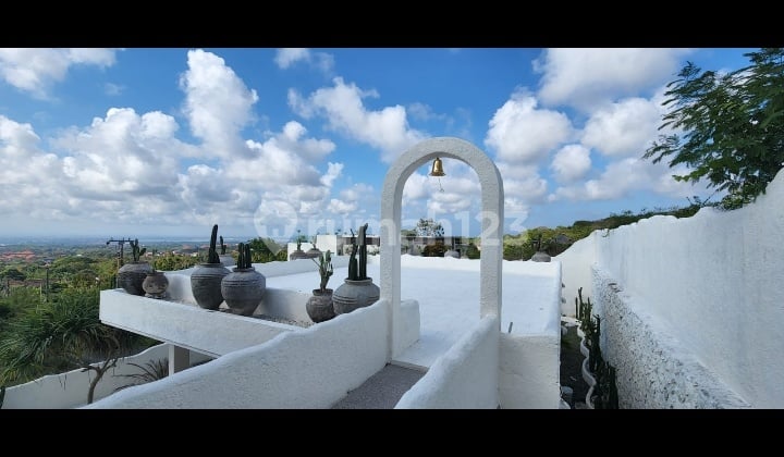 Hot List Top Urgent Cheapest in Its Class For Sale Villa Style Santorini Sea and Airport View Location GWK Jimbaran South Kuta