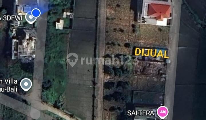 Di Jual Tanah View Sawah dan Laut Lokasi Kedungu Kediri Tabanan