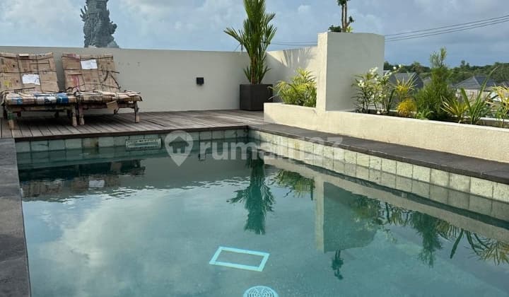 For Sale Modern Villa with Santorini View at GWK Location, Goa Gong Ungasan, South Kuta