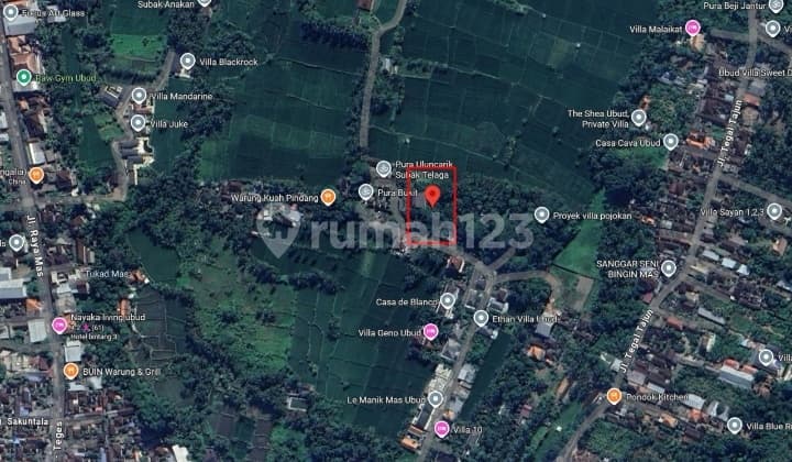 Hot List Top Urgent Termurah di Kelasnya di Jual Tanah View Sawah Lokasi Nusa Indah Mas Ubud Gianyar